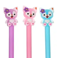 Ручка - прикол гелевая Calligrata &laquo;Котик&raquo;, МИКС