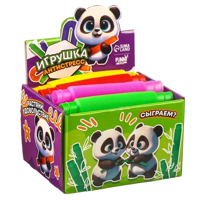 Игрушка-антистресс Pop Tubes &laquo;Растяни&raquo;, МИКС