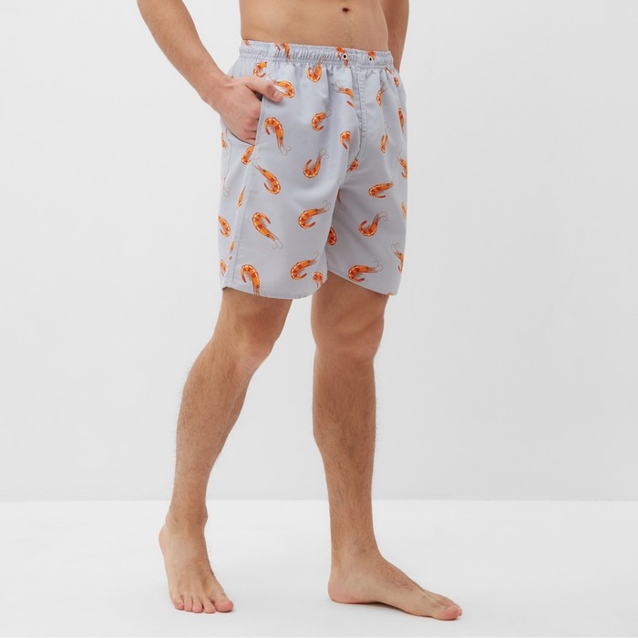 Купальные трусы мужские KAFTAN Купальные трусы мужские KAFTAN "Креветки", размер 54