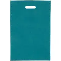 Чехол для пропуска Nubuk, бирюзовый