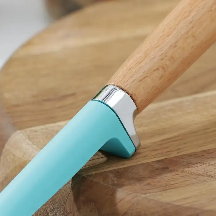 Лопатка с прорезями Доляна &laquo;Лагуна&raquo;, 29 см, цвет голубой