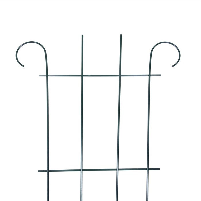 Шпалера, 230 &times; 78 &times; 1 см, металл, зелёная, &laquo;Декоративная&raquo;