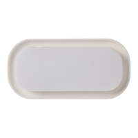 Светильник светодиодный, 24 Вт, IP54, 4000К, 220 В, овал, белый