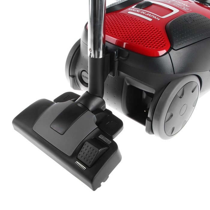 Пылесос PANASONIC MC-CJ919R, мешок, 2500 Вт, 6 л, 60 дБ, красный Пылесос PANASONIC MC-CJ919R, мешок, 2500 Вт, 6 л, 60 дБ, красный