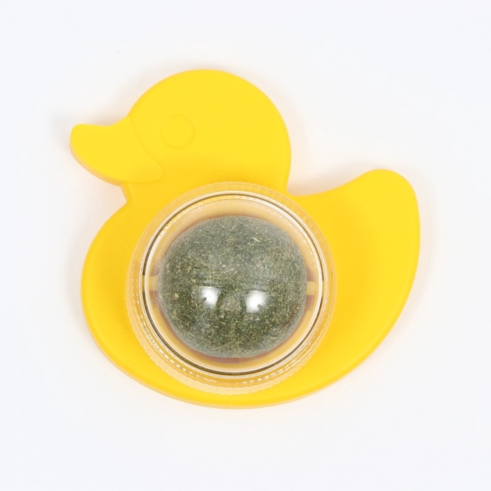 Игрушка для кошек «Утёнок» из кошачьей мяты Игрушка для кошек «Утёнок» из кошачьей мяты