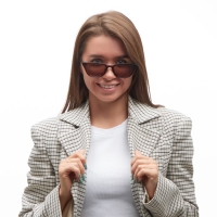 Очки солнцезащитные OneSun, uv 400, дужка 14.5 см, ширина 14.5 см, линза 4 х 6.5 см Очки солнцезащитные OneSun, uv 400, дужка 14.5 см, ширина 14.5 см, линза 4 х 6.5 см