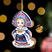 Ёлочная игрушка "Машенька", 6см, керамика Ёлочная игрушка "Машенька", 6см, керамика
