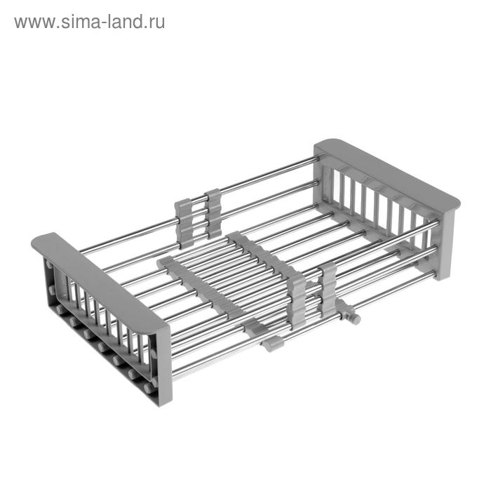 Мойка FABIA PROFI, 60х50 см, врезная, S = 3,0 и 0,8 мм, сифон с переливом + корзина Мойка FABIA PROFI, 60х50 см, врезная, S = 3,0 и 0,8 мм, сифон с переливом + корзина