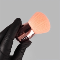 Кисть для смахивания опила, d=4&times;8,5 см, розовая