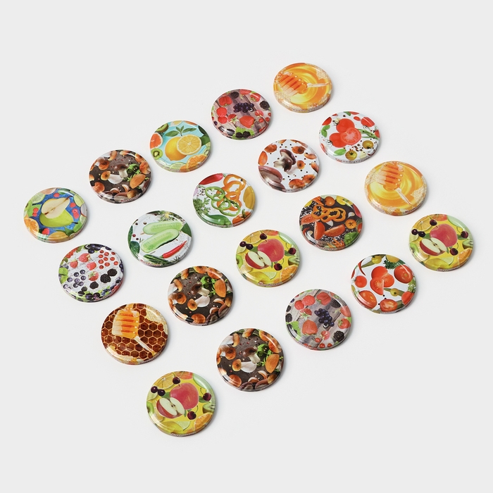 Набор крышек для консервирования &laquo;Москвичка&raquo;, ТО-82 мм, упаковка 20 шт