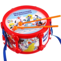 Барабан «Бременские музыканты», Союзмультфильм Барабан «Бременские музыканты», Союзмультфильм