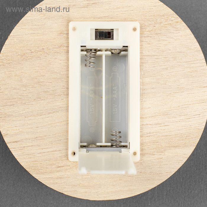 Ёлочная игрушка &laquo;Новогодние игрушки&raquo;, батарейки АААх2 (не в комплекте), свечение тёплое белое