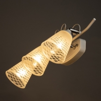 Бра "Богемия" 3х14 40Вт белый 47,5х23х23см Бра "Богемия" 3х14 40Вт белый 47,5х23х23см