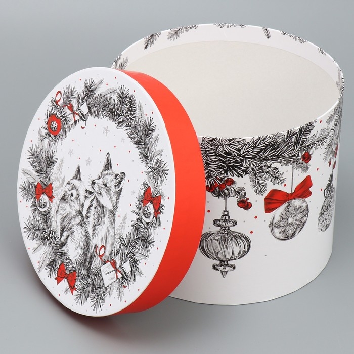 Набор подарочных коробок 5 в 1 &laquo;Уютные мгновения&raquo;, 13 х 14 ‒ 19.5 х 22 см, Новый год