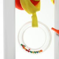 Растяжка - спираль с игрушками дуга на коляску / кроватку для малышей 0+ &laquo;Жирафик&raquo;, Крошка Я