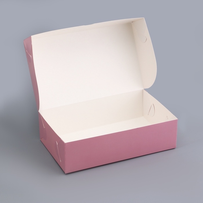 Коробка подарочная складная без окна, упаковка, Коробка подарочная складная без окна, упаковка, "Самой красивой", 25 х 15 х 7 см