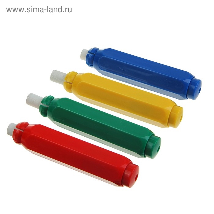 Держатель для мела цанговый, с магнитом, d=1 см, МИКС Держатель для мела цанговый, с магнитом, d=1 см, МИКС