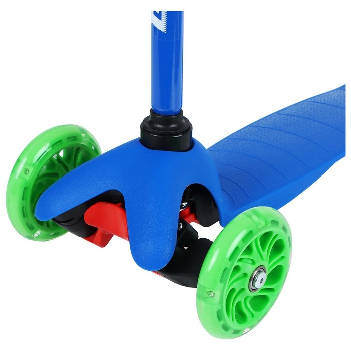 Самокат GRAFFITI, колёса световые PU 110/75 мм, ABEC 7, цвет синий Самокат GRAFFITI, колёса световые PU 110/75 мм, ABEC 7, цвет синий