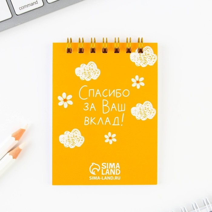 Подарочный набор блокнот &laquo;Лучшему воспитателю&raquo; формат А7, 32 листа, ручка пластик,синяя паста