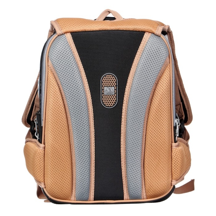 Рюкзак каркасный 35 х 26 х 14 см, Across HK22, наполнение: мешок, пенал, синий HK22-4