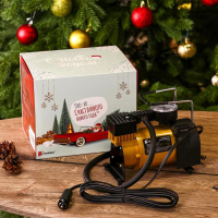 Компрессор автомобильный TORSO, Новый год, серия Торнадо, 35 л/мин Компрессор автомобильный TORSO, Новый год, серия Торнадо, 35 л/мин