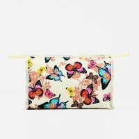 Косметичка на молнии, цвет бежевый Косметичка на молнии, цвет бежевый