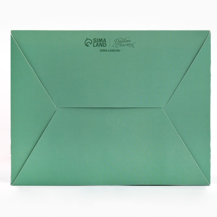 Новый год. Коробка подарочная новогодняя складная с 3D эффектом &laquo;Сказочных моментов&raquo;, 18 х 14 х 23 см, Новый год