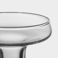 Подсвечник стеклянный Basic, h=17 см Подсвечник стеклянный Basic, h=17 см