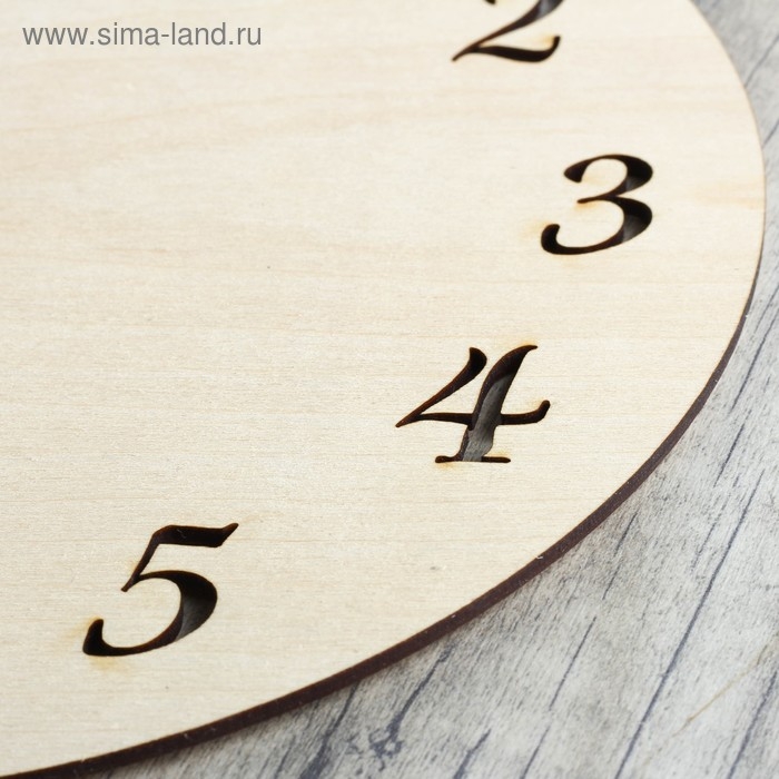 Заготовка для творчества &laquo;Циферблат часов&raquo;