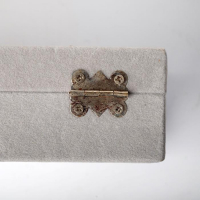 Подставка для украшений «Шкатулка», 7 полос, 9 ячеек, 20×15×4,5, цвет серый Подставка для украшений «Шкатулка», 7 полос, 9 ячеек, 20×15×4,5, цвет серый