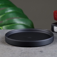 Поддон керамический для цветочного горшка до 14,5 см, черный, 15,5 см Поддон керамический для цветочного горшка до 14,5 см, черный, 15,5 см