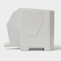 Набор кухонных принадлежностей на фарфоровой подставке BellaTenero &laquo;Слонёнок&raquo;, 5 предметов, цвет белый