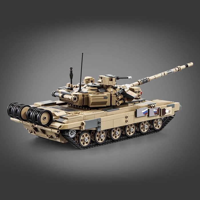Конструктор Техно &laquo;Танк&raquo;, 1722 детали