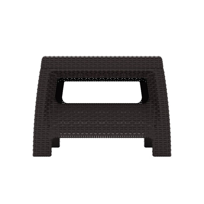 Стол "Ротанг", 76,5х57х42 см, цвет мокко