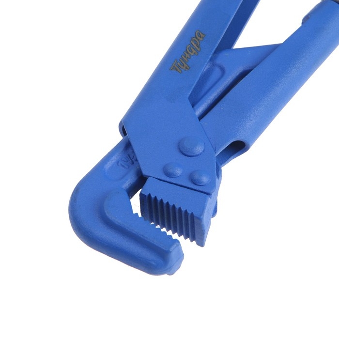 Ключ трубный рычажный ТУНДРА, плоский зажим 90&deg;, раскрытие до 50 мм, №2, 1 1/2"