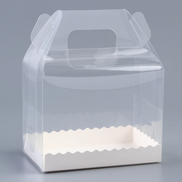 Коробка под рулет, белая 13 х 8 х 10 см. Кондитерская упаковка Коробка под рулет, белая 13 х 8 х 10 см. Кондитерская упаковка