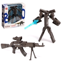 Робот &laquo;Автомат&raquo;, трансформируется, с металлическими элементами