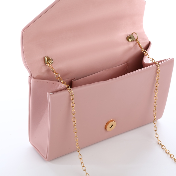 Сумка-клатч на магните, цвет розовый Сумка-клатч на магните, цвет розовый