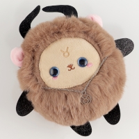 Мягкая игрушка «Зодиаки: Телец», с кулоном, 17 см Мягкая игрушка «Зодиаки: Телец», с кулоном, 17 см