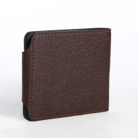 Кошелёк женский на кнопке, цвет коричневый Кошелёк женский на кнопке, цвет коричневый