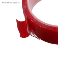 Клейкая лента TORSO, прозрачная, двусторонняя, акриловая, 40 мм x 2 м Клейкая лента TORSO, прозрачная, двусторонняя, акриловая, 40 мм x 2 м