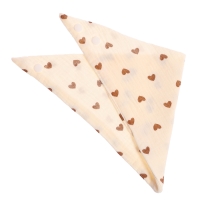 Муслиновый набор &laquo;Подарочный набор: Сердечки&raquo;, 3 шт.