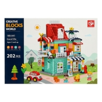 Конструктор &laquo;Загородный домик&raquo;, 2 варианта сборки, 202 детали