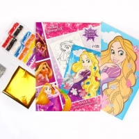 Набор для творчества: фреска песком с блёстками (9 цветов), "Рапунцель", Принцессы Набор для творчества: фреска песком с блёстками (9 цветов), "Рапунцель", Принцессы