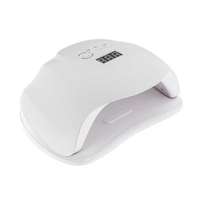 Лампа для гель-лака Luazon LUF-02, UV/LED, 54 Вт, 36 диодов, таймер 10/30/60 с, 220 В, белая Лампа для гель-лака Luazon LUF-02, UV/LED, 54 Вт, 36 диодов, таймер 10/30/60 с, 220 В, белая