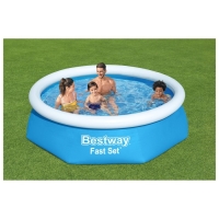 Бассейн надувной Fast Set, 244 х 61 см, 57448/57494 Бассейн надувной Fast Set, 244 х 61 см, 57448/57494