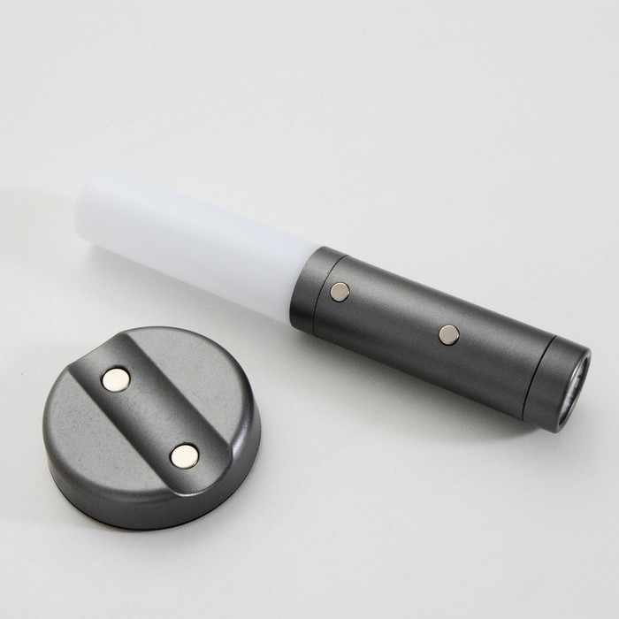 Бра с датчиком движения "Юник" LED 3000/7000K USB АКБ серебро 7х3х20 см