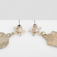 Серьги эмаль &laquo;Путешествие&raquo; воздушный шар, цвет розовый в золоте