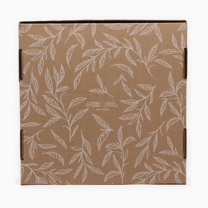 Коробка складная &laquo;С днищем&raquo;, 24 х 24 х 12 см