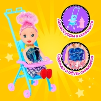 Кукла малышка &laquo;Ева&raquo; с аксессуарами, МИКС